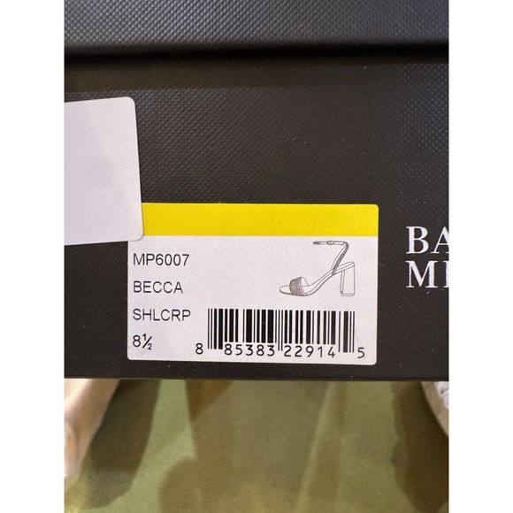 Badgley Mischka Becca rhinestone‎ jeweled sandals size 8.5 Bridal Fairy - Picture 11 of 14